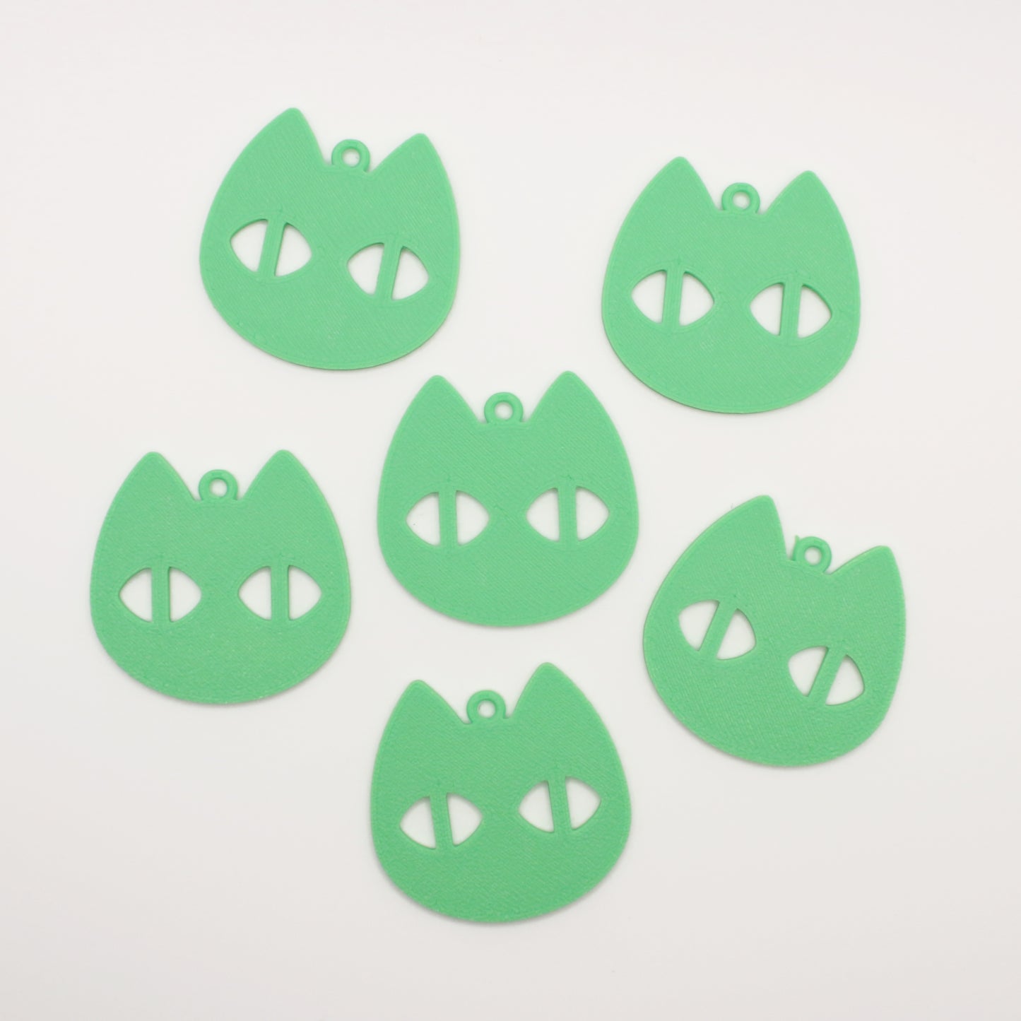 Kitty Face Keyring (6-Pack)