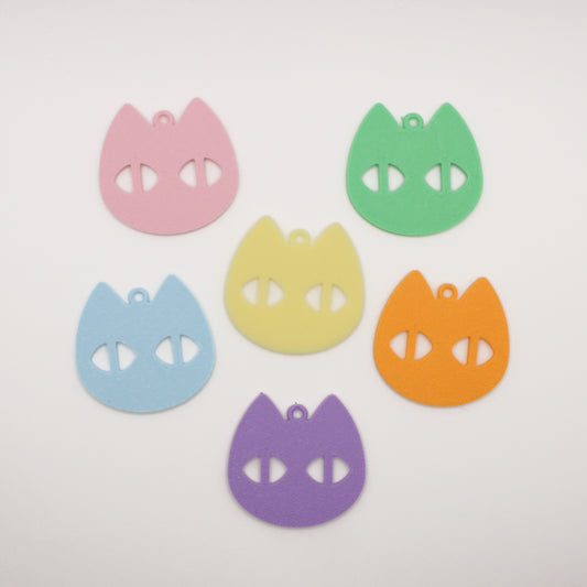 Kitty Face Keyring (6-Pack)