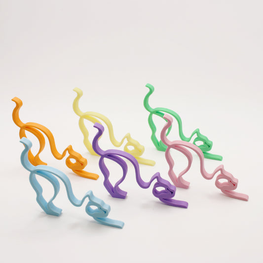 Mini Stretching Cat (6-pack)